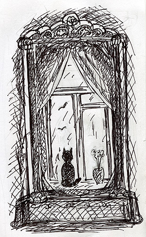 Иллюстрация к песне Александра Долгополова «Зазеркалье»